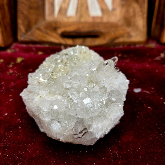 Drusa de Cuarzo Cristal 215g