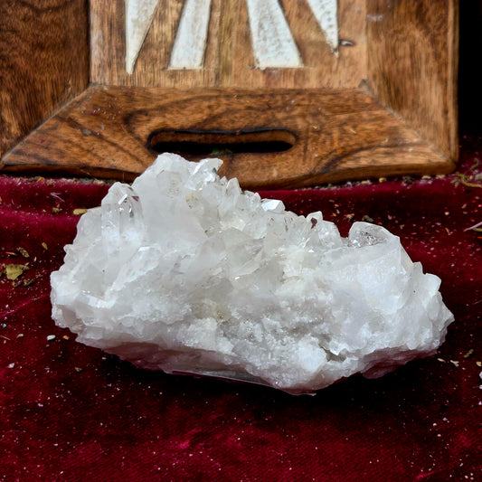 Drusa de Cuarzo Cristal 370g