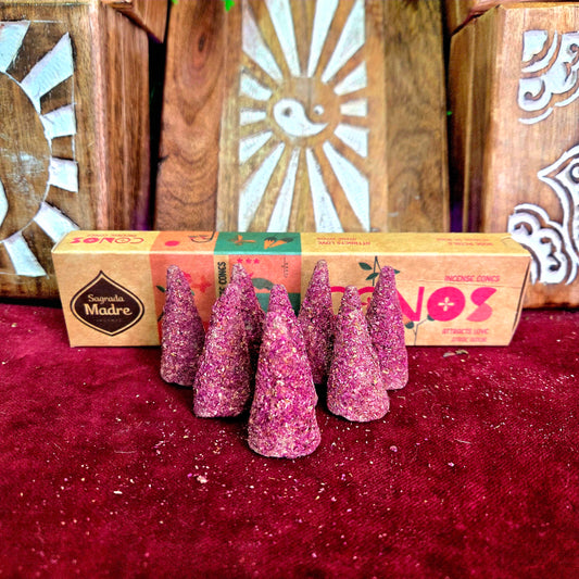 Cono Rosas Sagrada Madre - Amor / Pasión / Unión / Alegría